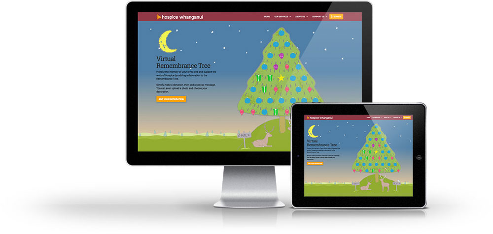 Virtual Remembrance Tree Screenshots