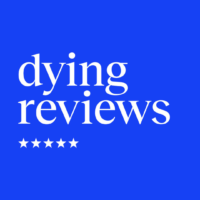 Dying Reviews title graphic representing a national project sharing real end-of-life experiences.
